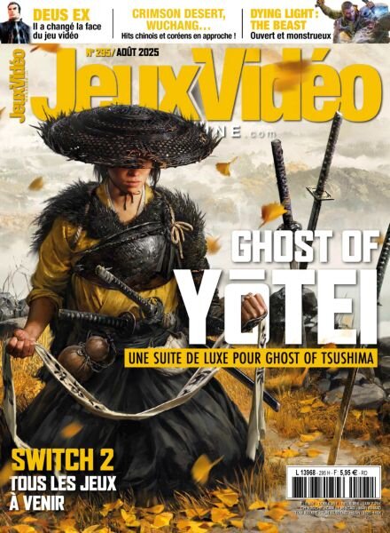Jeux Video Magazine – Aout 2025 Cover