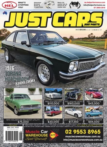 Just Cars – July 2025 Cover