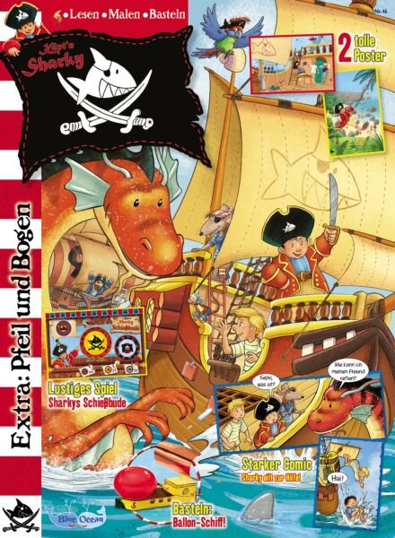 Kapt’n Sharky – Juli 2025 Cover
