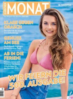 Karntner Monat – Juli 2025