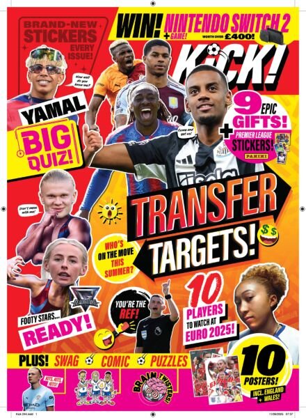 Kick! – Issue 244 2025 Cover