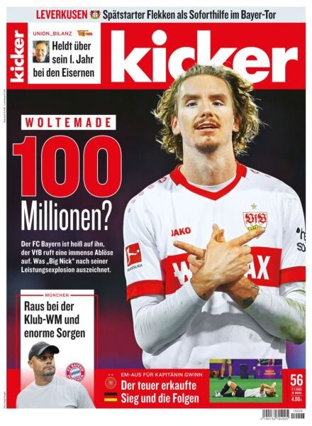 Kicker – 07 Juli 2025 Cover