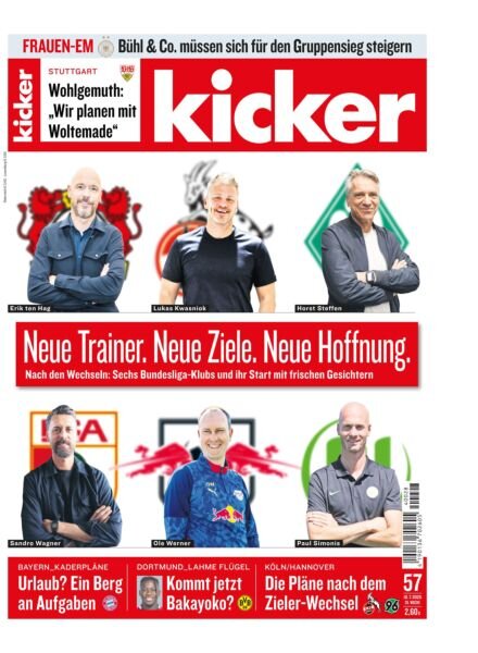 Kicker – 10 Juli 2025 Cover