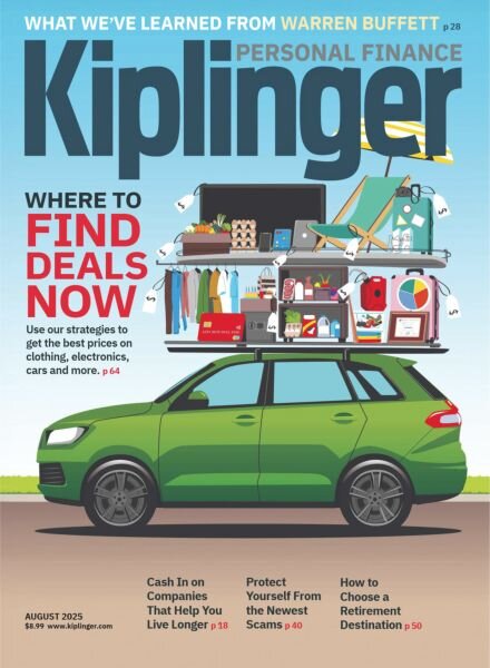 Kiplinger’s Personal Finance – August 2025 Cover