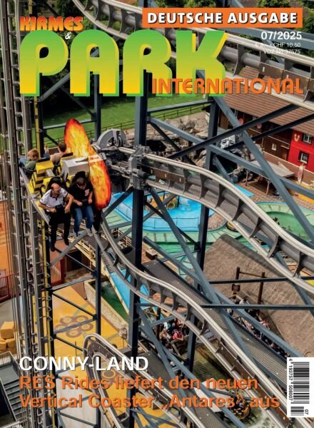Kirmes & Park International Deutsche Ausgabe – Juli 2025 Cover
