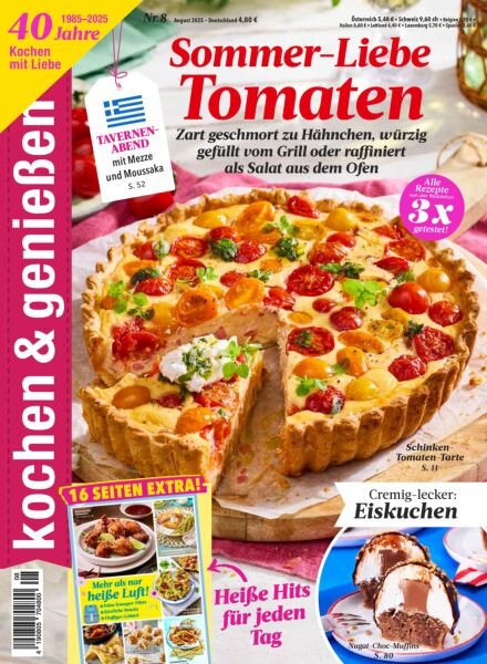 Kochen & Geniessen – Juli 2025 Cover