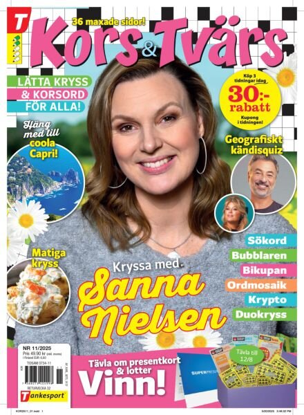 Kors & Tvars – 23 Juli 2025 Cover