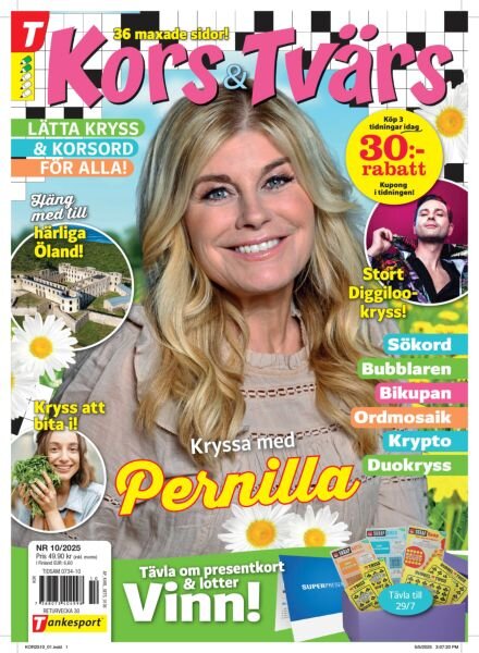 Kors & Tvars – Juli 2025 Cover