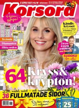 Korsord – 21 Juli 2025