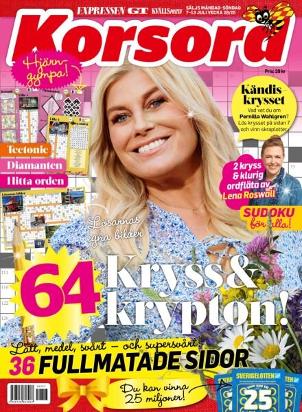 Korsord – 7 Juli 2025 Cover