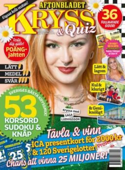 Kryss & Quiz – 14 Juli 2025