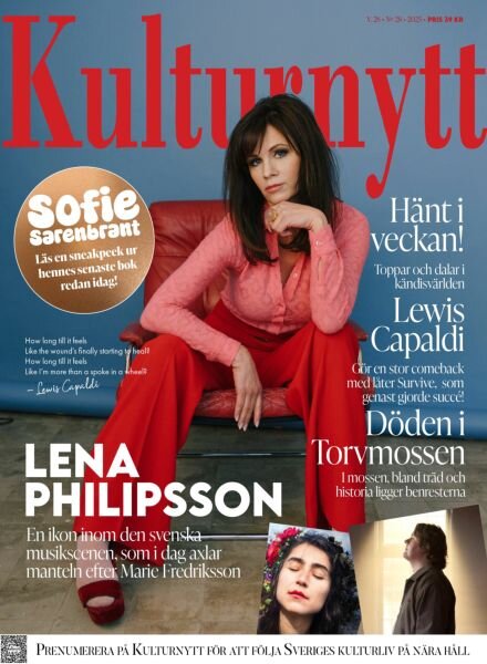 Kulturnytt – 11 Juli 2025 Cover