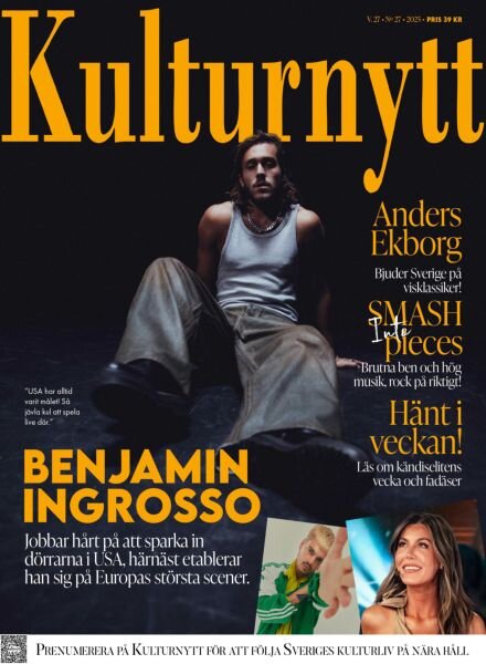 Kulturnytt – 4 Juli 2025 Cover