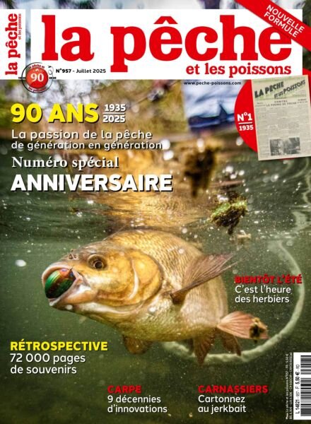 La Peche et les Poissons – Juillet 2025 Cover