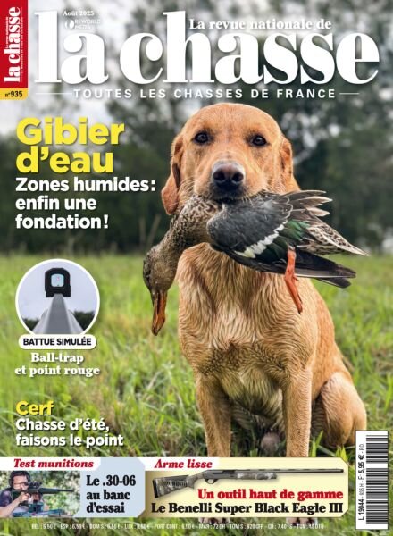La Revue nationale de La chasse – Aout 2025 Cover