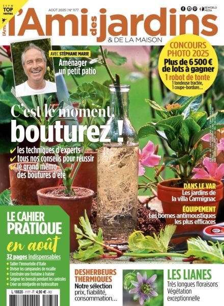 L’Ami des Jardins – Aout 2025 Cover