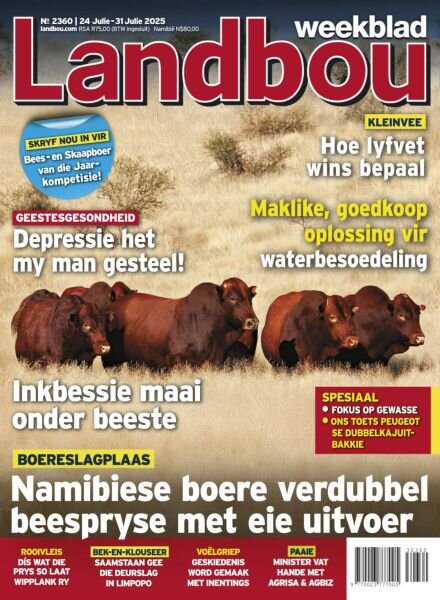 Landbouweekblad – 24 July 2025 Cover
