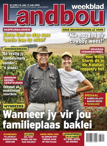 Landbouweekblad – July 2025 Cover