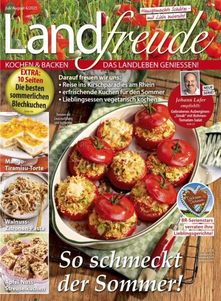 Landfreude Magazin – Juli-August 2025 Cover