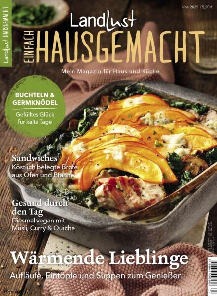 Landlust Einfach Hausgemacht – Nr 1 Eins 2025 Cover