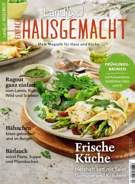 Landlust Einfach Hausgemacht – Nr 2 Zwei 2025 Cover