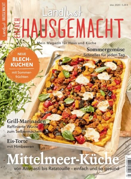 Landlust Einfach Hausgemacht – Nr 3 Drei 2024 Cover