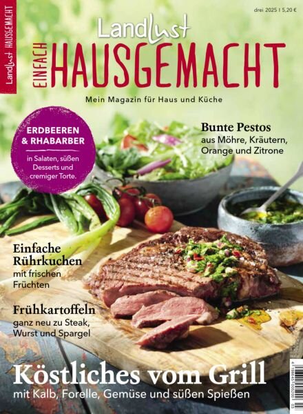 Landlust Einfach Hausgemacht – Nr 3 Drei 2025 Cover