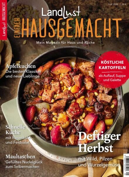 Landlust Einfach Hausgemacht – Nr 5 funf 2024 Cover