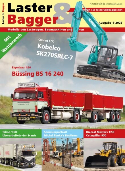 Laster & Bagger – Nr 4 2025 Cover