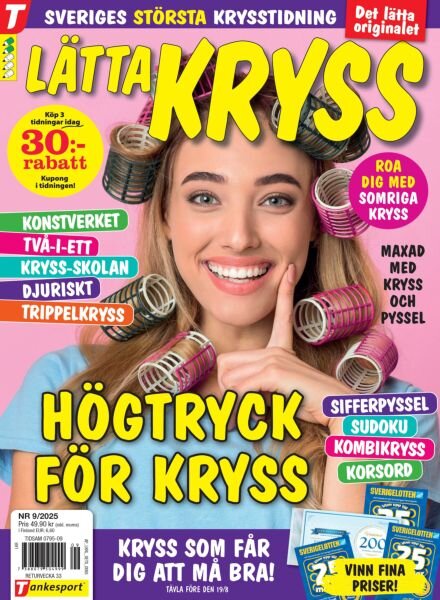 Latta Kryss – 23 Juli 2025 Cover