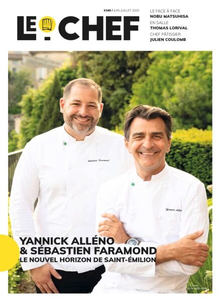 Le Chef – Juin-Juillet 2025 Cover