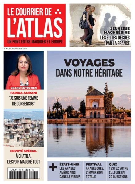 Le Courrier de l’Atlas – Juillet-Aout 2025 Cover