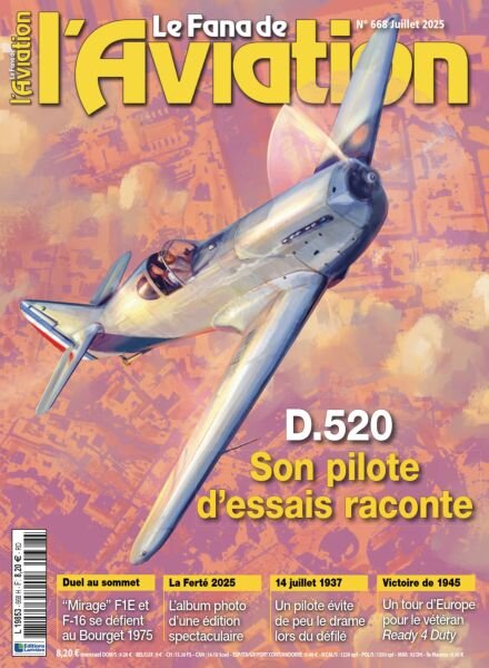 Le Fana de l’Aviation – Juillet 2025 Cover