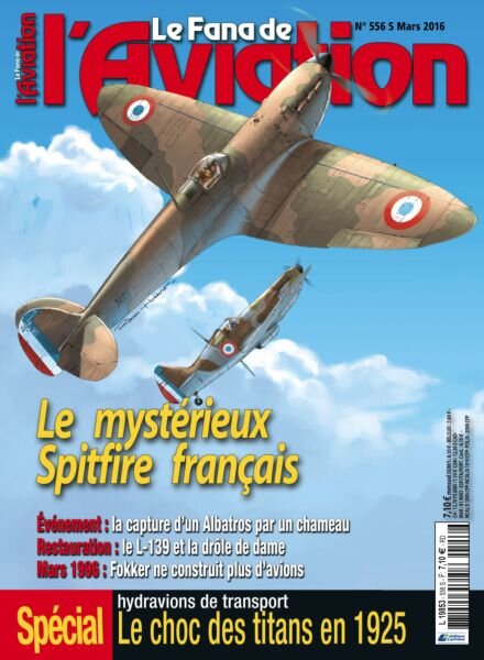 Le Fana de l’Aviation – Mars 2016 Cover