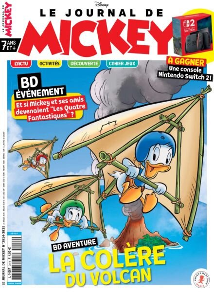 Le Journal de Mickey – 23 Juillet 2025 Cover