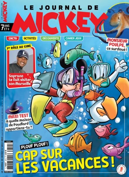 Le Journal de Mickey – 9 Juillet 2025 Cover