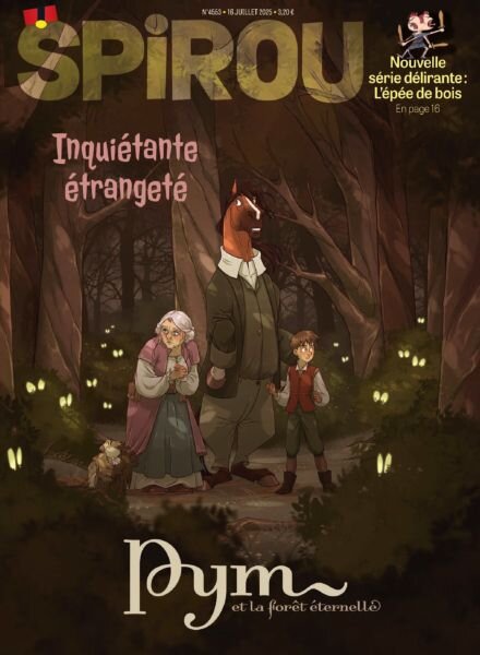 Le Journal de Spirou – 16 Juillet 2025 Cover
