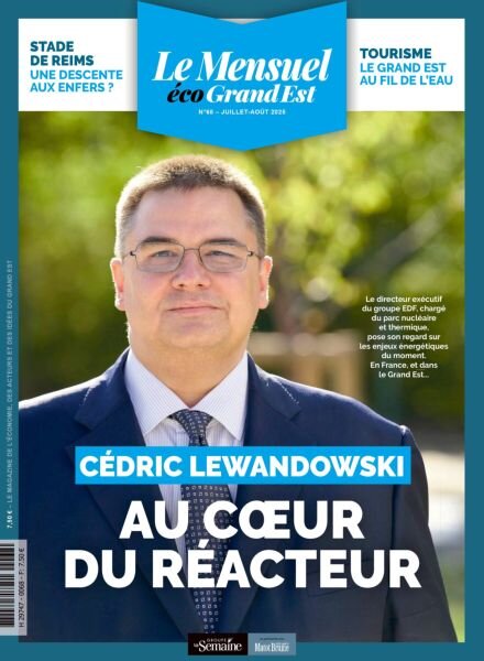 Le Mensuel Grand Est – Juillet-Aout 2025 Cover