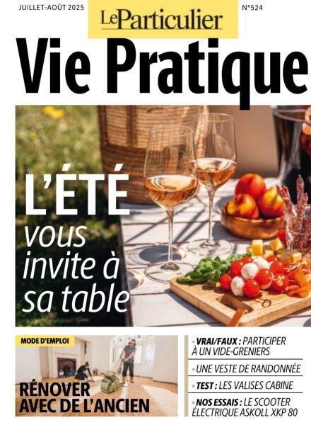 Le Particulier Vie Pratique – Juillet-Aout 2025 Cover