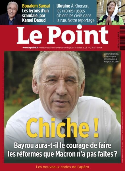 Le Point – 10 Juillet 2025 Cover
