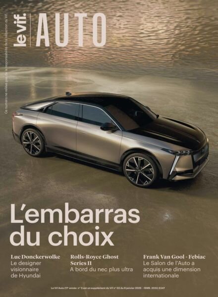 Le Vif Auto – 9 Janvier 2025 Cover