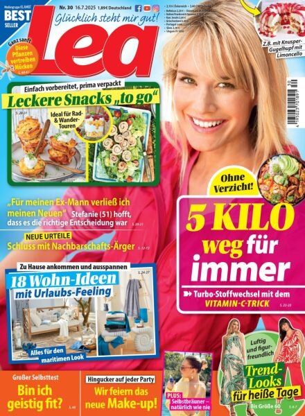 Lea – 16 Juli 2025 Cover