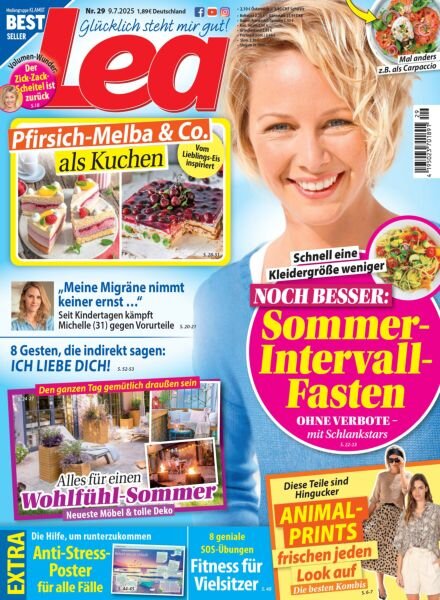 Lea – 9 Juli 2025 Cover
