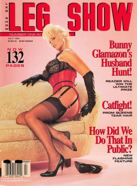 Leg Show – Volume 12 Number 7 July 1994 Cover