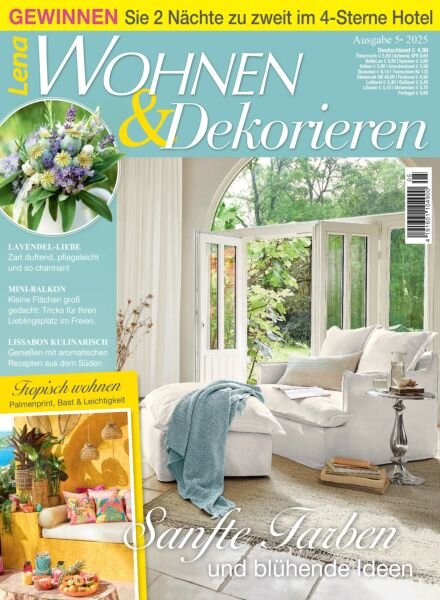 Lena Wohnen & Dekorieren – Juli 2025 Cover