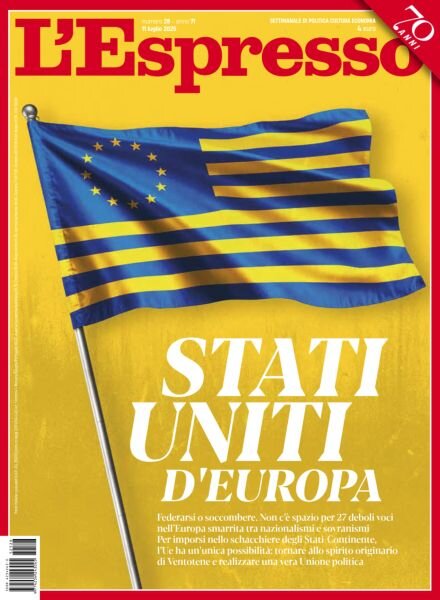 L’Espresso – 11 Luglio 2025 Cover