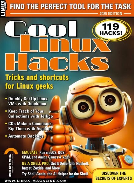 Linux Magazine Special Editions – Cool Linux Hacks – July 2025 Cover