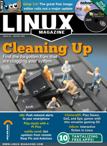 Linux Magazine USA – August 2025 Cover