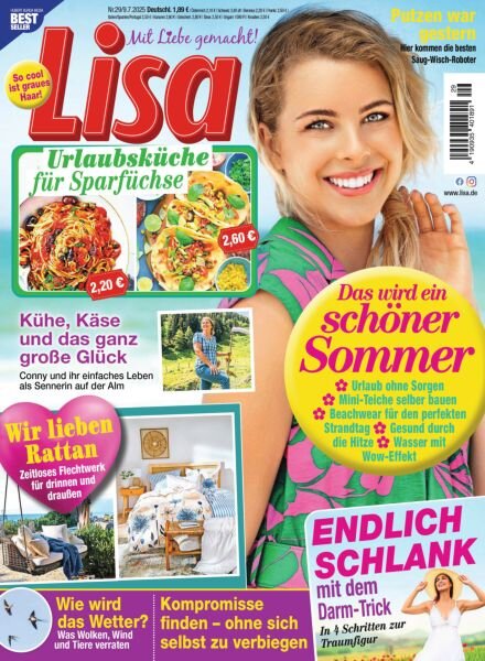 Lisa – 8 Juli 2025 Cover