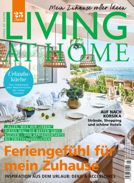 Living at Home – August 2025 Cover
